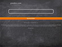 Tablet Screenshot of guaidoc.com